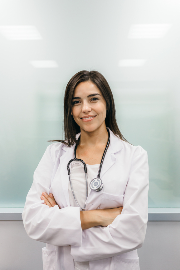 Doctor smiling